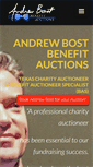 Mobile Screenshot of bostbenefitauctions.com